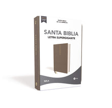 Cargar imagen en el visor de la galería, Biblia NBLA, Letra Supergigante, Tapa Dura, Tela Gris
