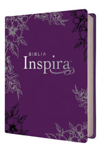 Load image into Gallery viewer, Biblia Inspira NTV (Tapa dura de SentiPiel, Lavanda, Morada)
