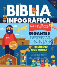 Cargar imagen en el visor de la galería, Biblia infográfica para niños Volumen 1
