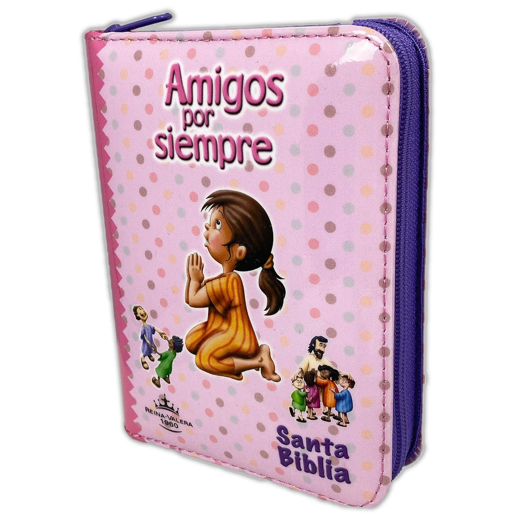 Biblia Amigos Por Siempre RVR60 Rosada