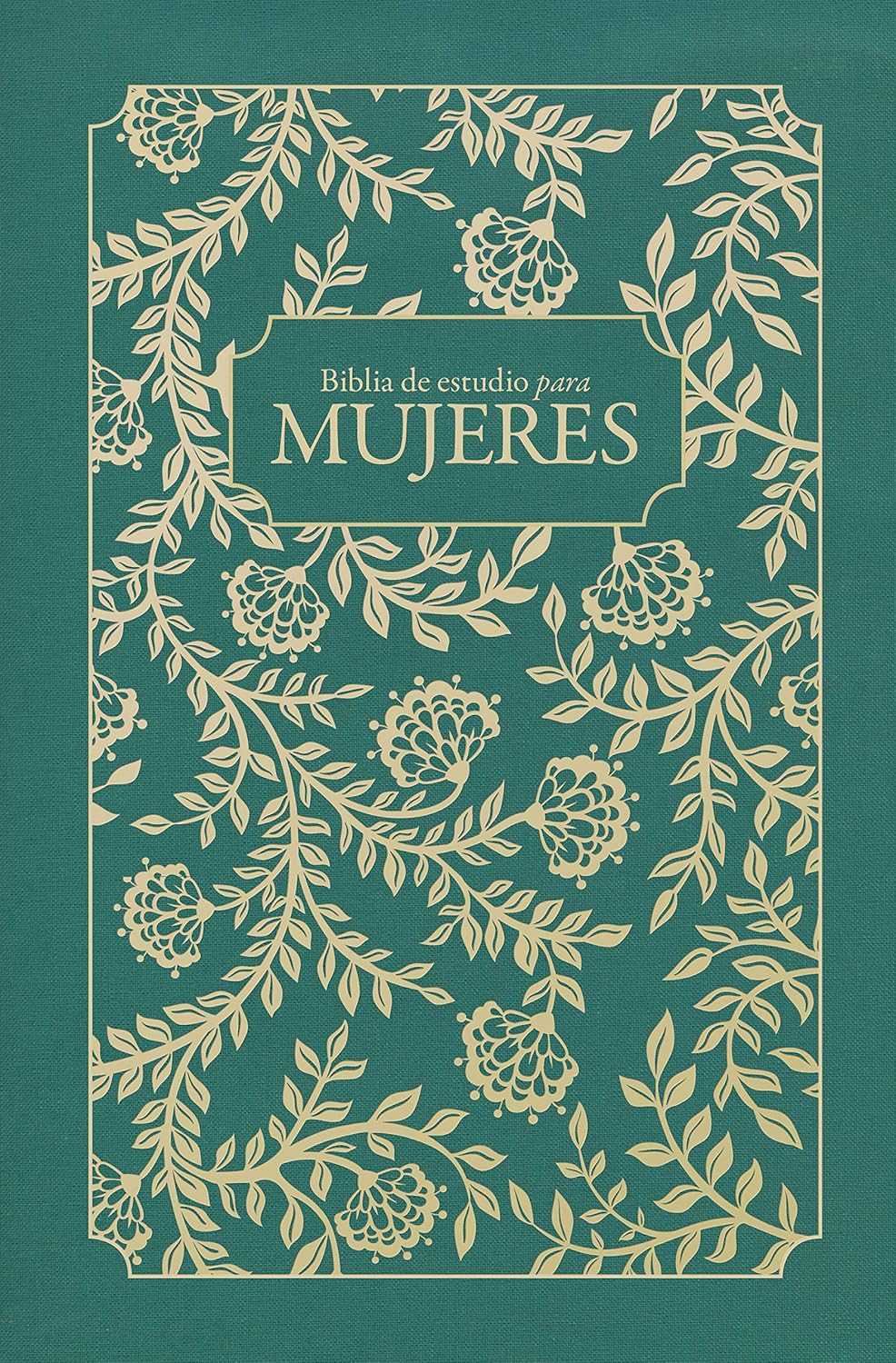 Biblia de estudio para mujeres RV60 - Tela verde