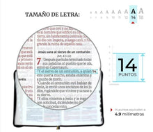 Cargar imagen en el visor de la galería, Biblia RVR60 - Letra gigante con índice - Negra
