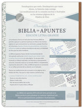 Cargar imagen en el visor de la galería, Biblia de apuntes NVI - Letra grande Azulejos
