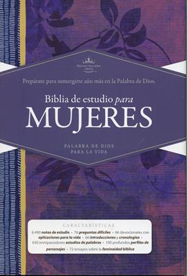 Biblia de estudio para mujeres RV60 - Tapa dura