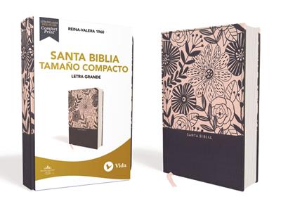 Biblia RVR60 Letra Grande - Azul Floral