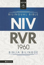 Cargar imagen en el visor de la galería, Biblia Bilingüe RVR60 NIV Piel Italiana Negra
