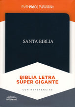 Cargar imagen en el visor de la galería, Biblia RVR60 Letra Súper Gigante Negra
