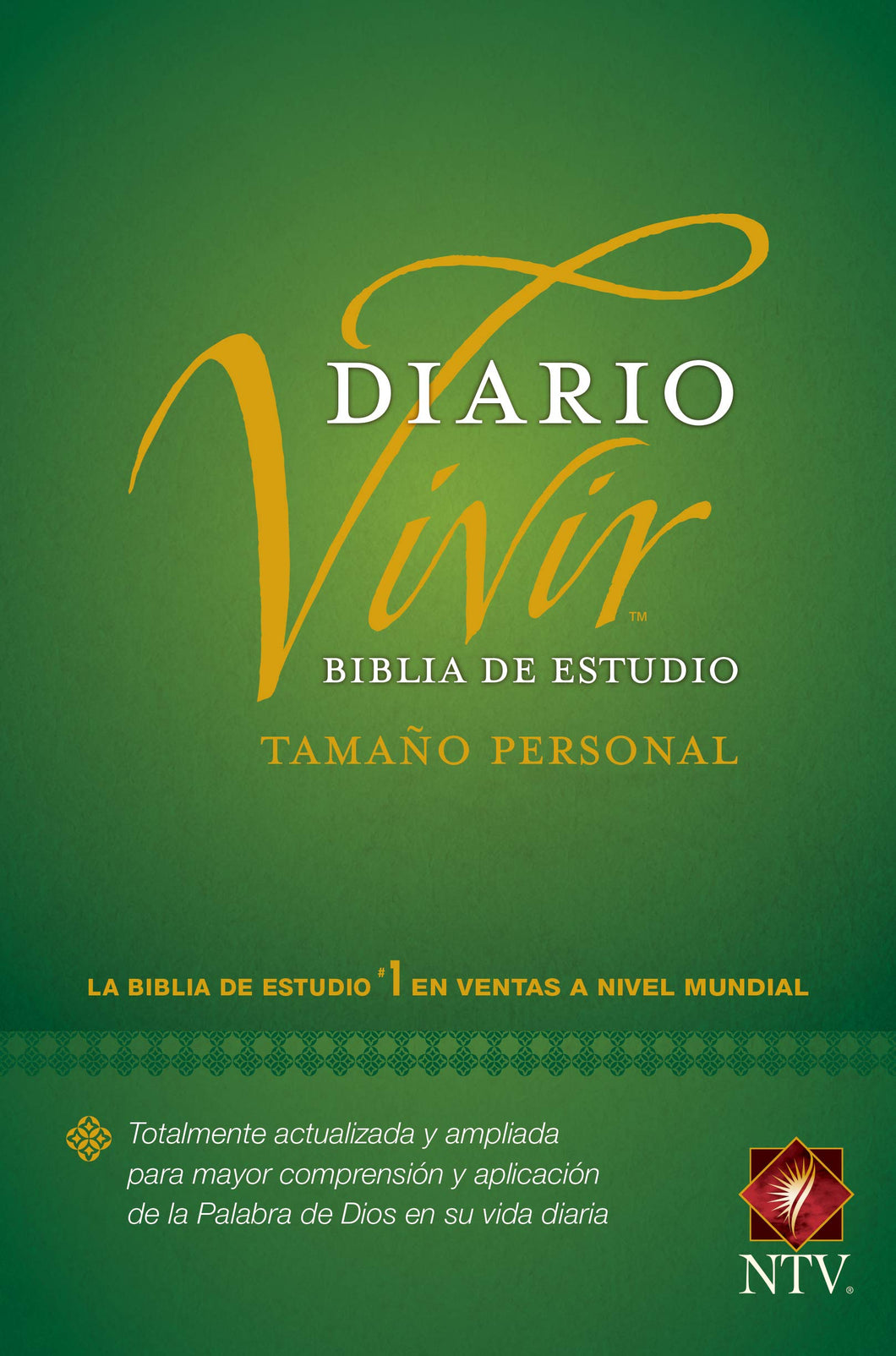 Biblia de Estudio Diario Vivir NTV Tamaño Personal Tapa Dura