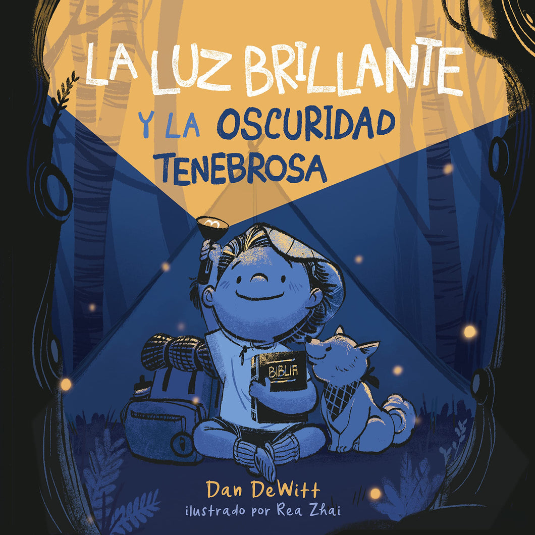 Luz brillante y oscuridad tenebrosa