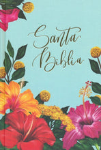 Load image into Gallery viewer, Santa Biblia Edición Artística Tapa Dura Tela Floral RVR60
