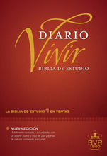 Load image into Gallery viewer, Biblia de Estudio Diario Vivir Tapa Dura RVR60
