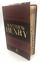 Cargar imagen en el visor de la galería, Biblia Estudio Matthew Henry RVR Piel Italiana Índice
