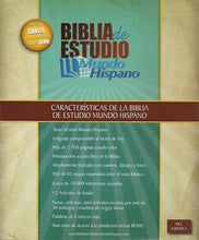 Load image into Gallery viewer, Biblia estudio Mundo Hispano 
