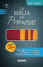 Load image into Gallery viewer, Biblia de Promesas Dos Tonos Piel Jóvenes | Biblias RV60 | Editorial Unilit 
